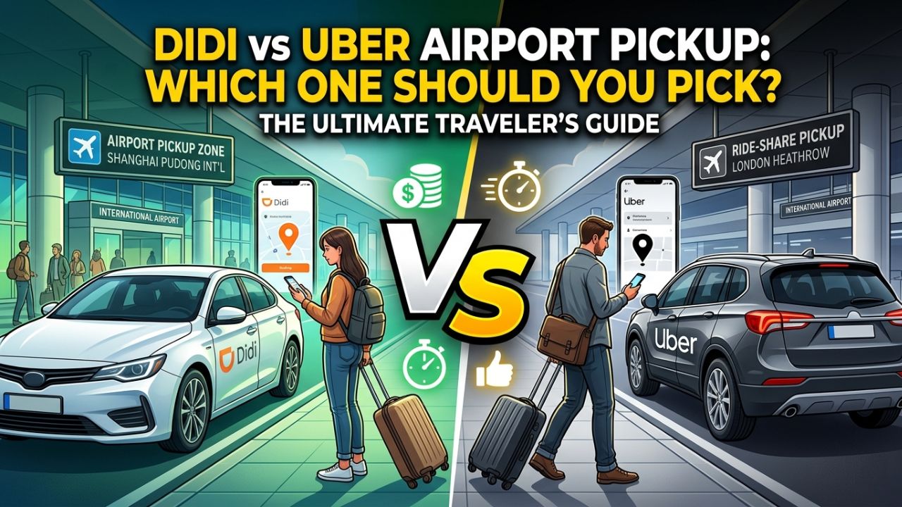 Didi vs Uber Airport Pickup: Which One Should You Pick?
